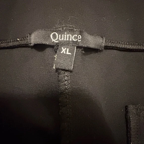 Quince Ultra Stretch Ponte Straight Pants in XL Petite - Picture 4 of 4